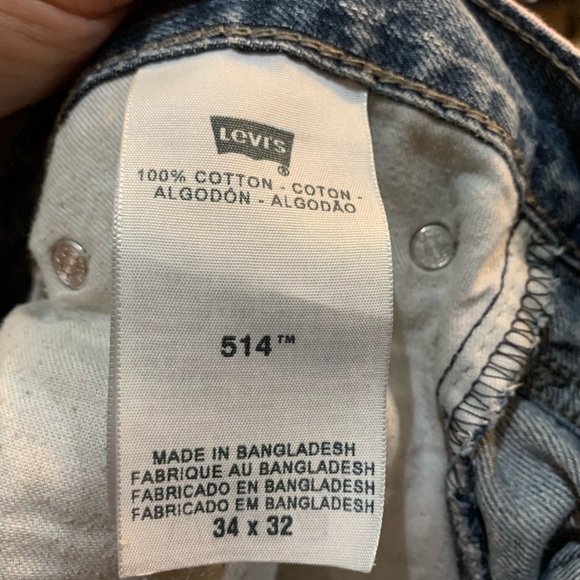 Ripped men’s Levi’s jeans. Size 34 x 32 - Picture 6 of 7